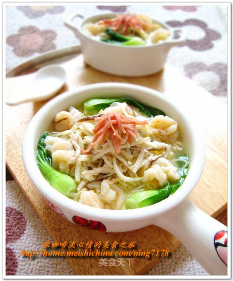 【su Cai】—boiled Dried Shreds recipe