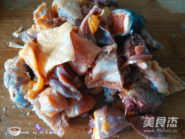 Braised Chicken with Spring Bamboo Shoots recipe