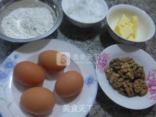 Walnut Sponge Cake recipe
