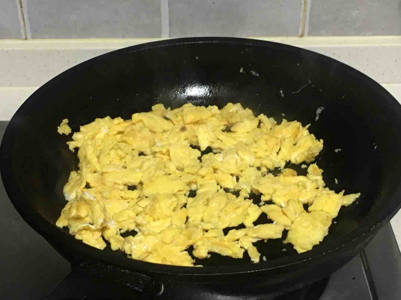 Scrambled Eggs with Leek recipe