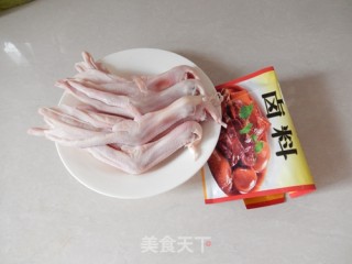 Braised Duck Feet recipe