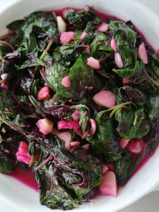 Amaranth with Garlic recipe