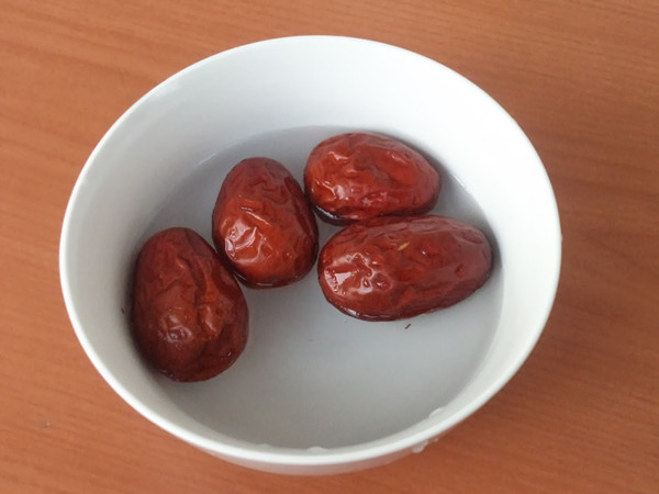 Poria, Red Beans, Red Dates, Soy Milk recipe