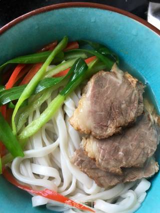 Donkey Meat Noodle in Bone Broth recipe