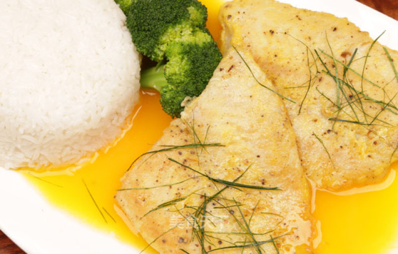 Lemon Scented Dragon Fish Steak recipe