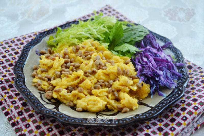 Scrambled Eggs with Sunflower Seed Fermented Bean Curd recipe