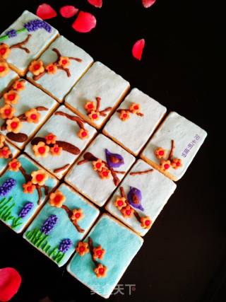 #柏翠大赛#niaoyuhuaxiang Biscuits [creative Icing Biscuits] recipe