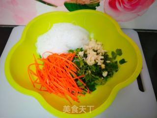 Spinach with Vermicelli recipe