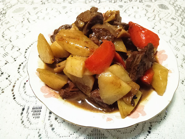 Beef Stew with Carrots and Potatoes recipe