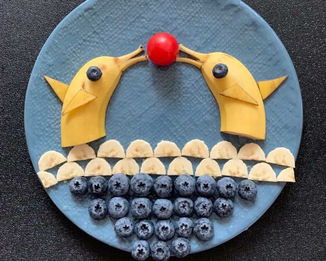 Fruit Platter Creative Dolphin Banana Fruit Cut recipe