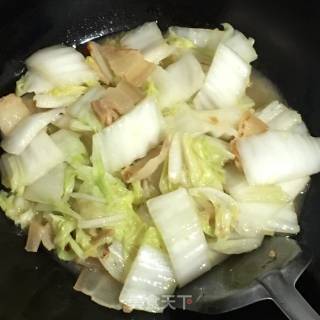 Stir-fried Cabbage with Bacon recipe