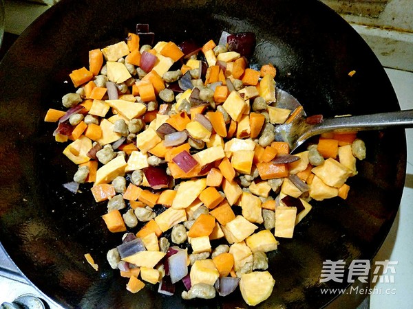 【kashiki】curry Chicken Rice (sweet Potato Version) recipe