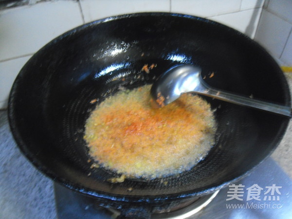 Vegetarian Fried Crab Noodles recipe
