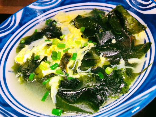 Wakame Egg Drop Soup recipe