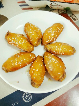 Microwave Roasted Chicken Wings recipe