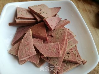 Cucumber with Pork Liver recipe