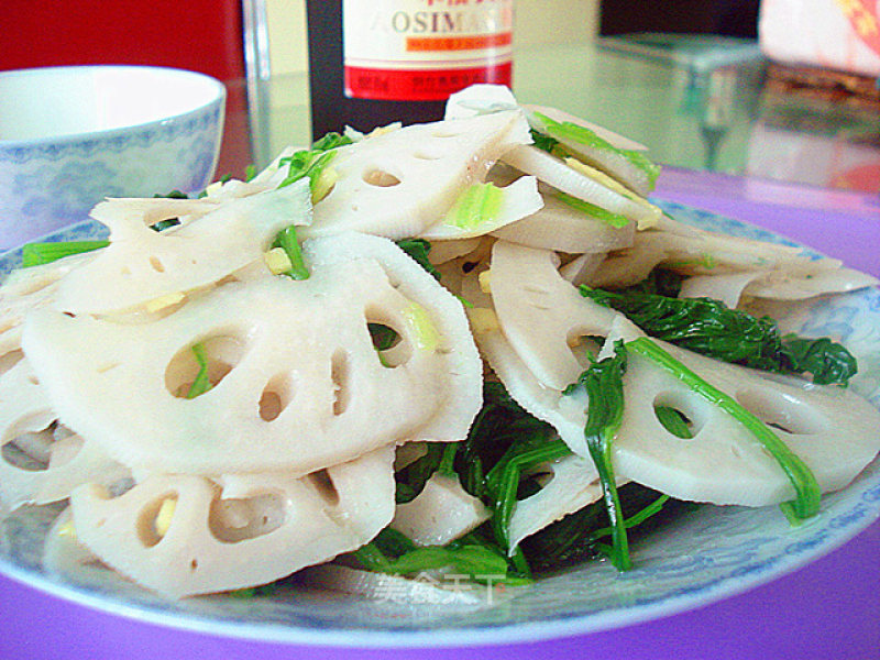 Cold Lotus Root Slices recipe