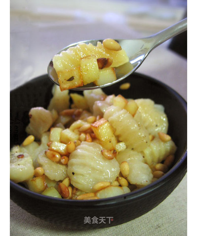 Homemade Pasta - Pasta with Herbs and Potatoes recipe