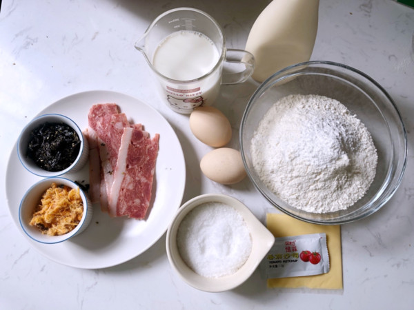 Bacon Floss Bread recipe