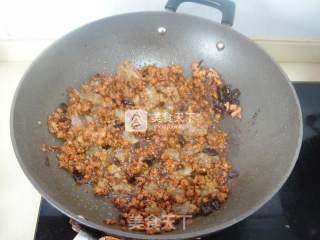 Noodles with Minced Meat and Shrimp Paste recipe