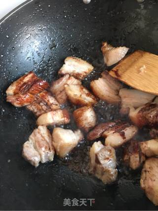 Pork with Plum Vegetables recipe