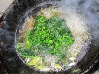 Sea Rice Spinach Soup recipe