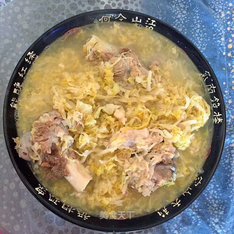 Sauerkraut Stewed Big Bones recipe