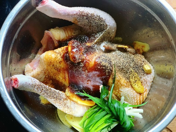 Secret Crispy Roast Chicken recipe
