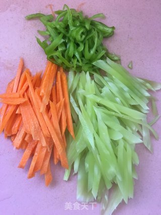 Stir-fried Sansi recipe