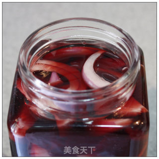 It Sounds Magical-----onion Dipped in Red Wine recipe