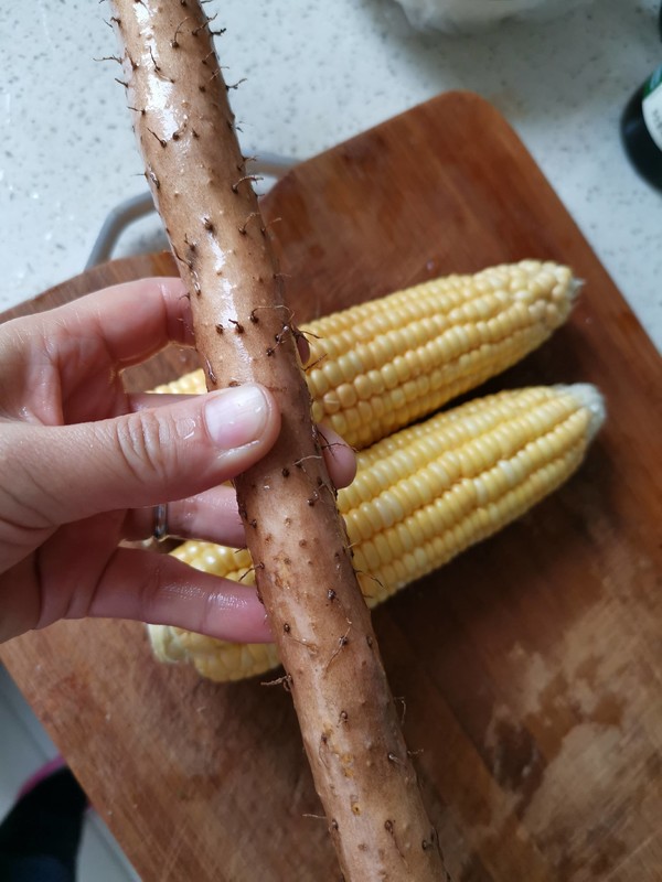 Yam Corn Pork Bone Soup recipe