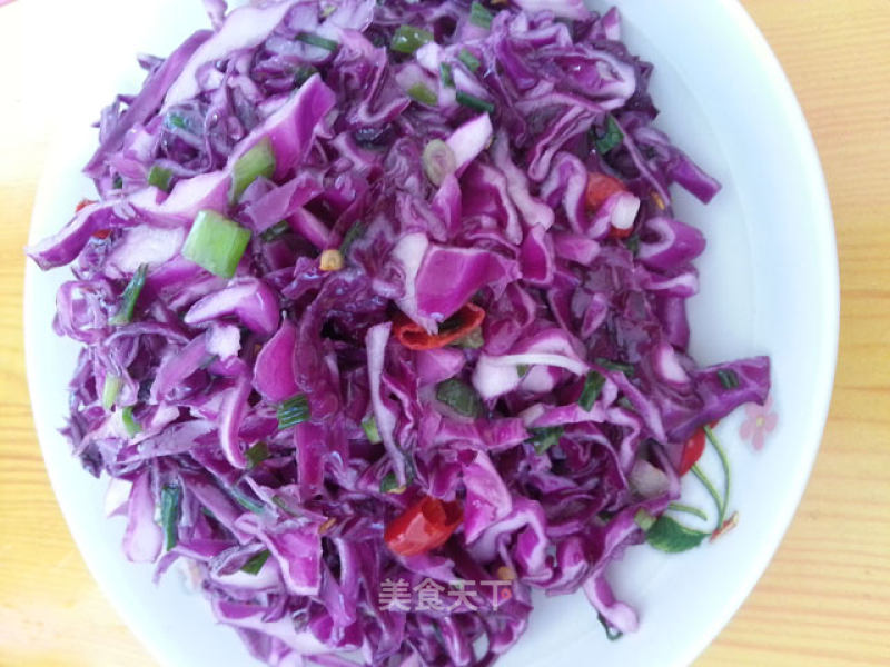 Purple Cabbage Salad recipe