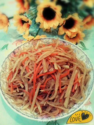Vinegar Shredded Potatoes recipe
