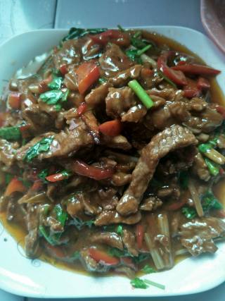 Stir-fried Beef Shreds recipe