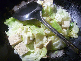 Shrimp and Cabbage Frozen Tofu recipe