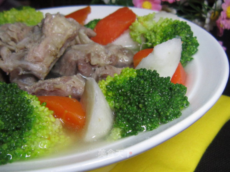 [winter Healthy Vegetables] Yam Short Rib Soup recipe