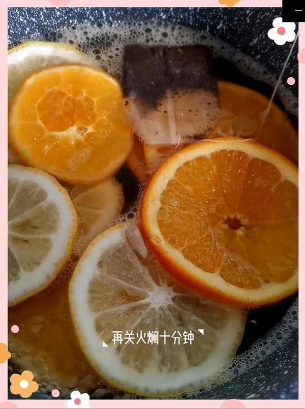 Lemon Fresh Orange Tea recipe