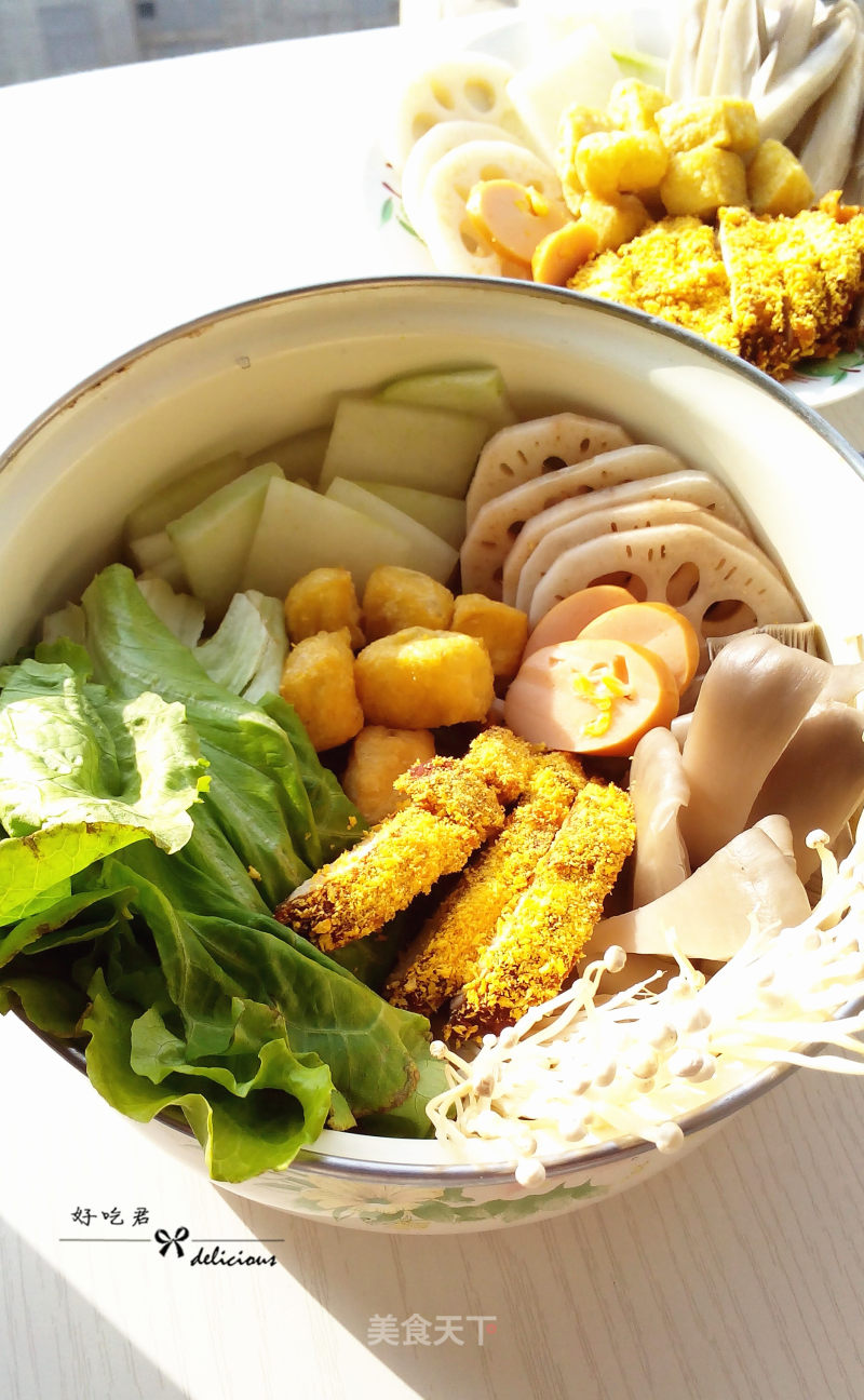 #trust之美#curry Soup Hot Pot recipe