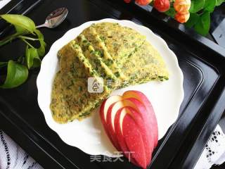 Yellow Rice Noodles, Egg and Chive Pancakes recipe