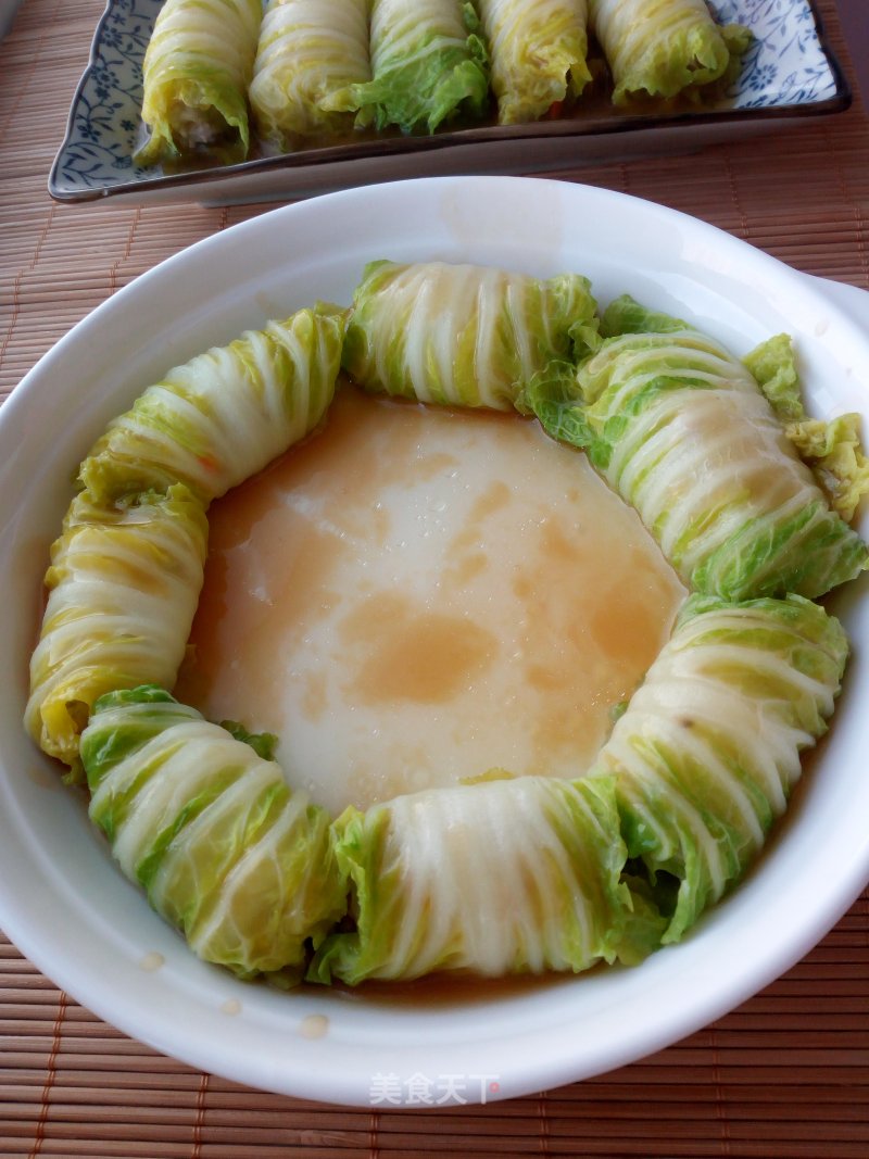 Steamed Baby Cabbage Rolls recipe