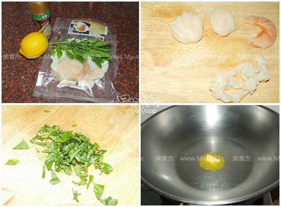 Italian Fresh Scallops recipe