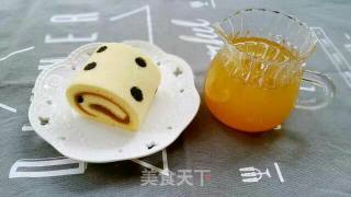 #四session Baking Contest and It's Love Eating Festival# Loquat Jam Wave Point Cake Roll recipe