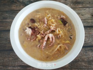 Squid Sauerkraut Soup recipe
