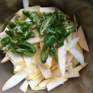 Stir-fried Winter Squash with Tomato recipe