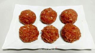 Meat Ball with Soy Sauce recipe