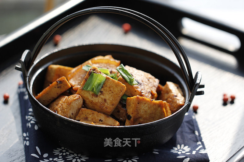 Flavored Wood Fire Tofu recipe