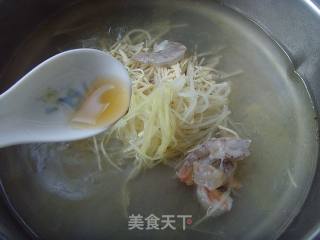 [su Cai]: Boiled Dried Shreds recipe