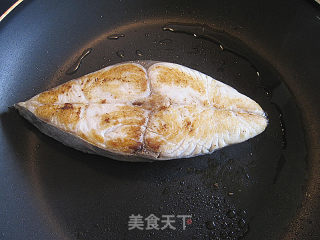 Fried and Baked Mackerel with Ginger and Green Onion (spanish Mackeral) recipe