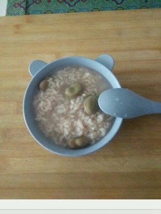 Rice Broad Bean Congee