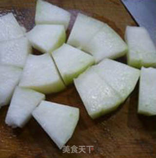 Winter Melon with Minced Meat recipe